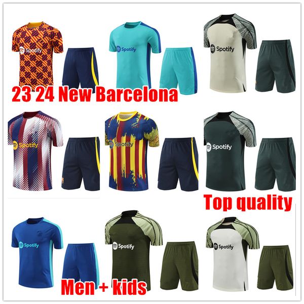 2023 barcelona tracksuits men kids soccer jerseys barca training suit maradona pedri 23 24 new barcelona short sleeves sportswear set chanda, Black
2023 barcelona tracksuits men kids soccer jerseys barca training suit maradona pedri 23 24 new barcelona short sleeves sportswear set chanda, Black