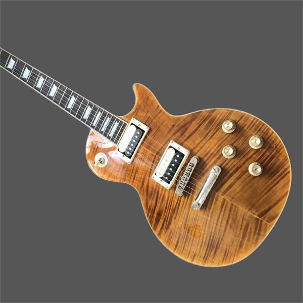 solidbody electric guitar with mahogany body, aaa flame maple mahogany neck, rosewood fingerboard, and 2 humbucking pickups258
solidbody electric guitar with mahogany body, aaa flame maple mahogany neck, rosewood fingerboard, and 2 humbucking pickups258