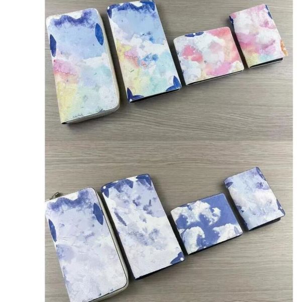 designer watercolor rendering letter wallet luxury brand sunset color card holders coin purses women men multi-card zipper clutch bags short, Red;black
designer watercolor rendering letter wallet luxury brand sunset color card holders coin purses women men multi-card zipper clutch bags short, Red;black