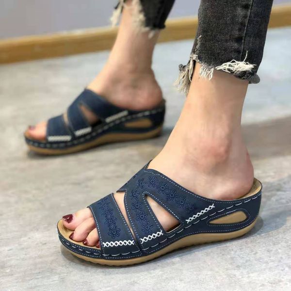 slippers women wedge platform large size orthopedics sandals walking open toe ladies casual beach shoes 2023 230628, Black
slippers women wedge platform large size orthopedics sandals walking open toe ladies casual beach shoes 2023 230628, Black