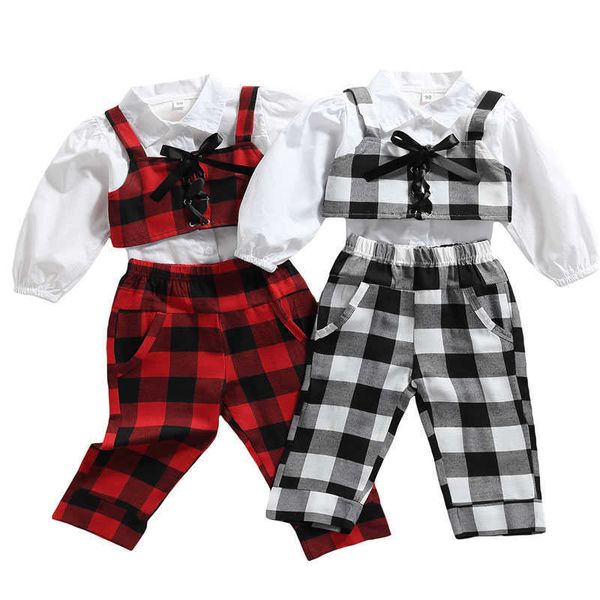t-shirts toddler baby's clothes girls 3pcs fall outfits long sleeve button down lapel shirt tie-up camisole pants children's cloth, Blue
t-shirts toddler baby's clothes girls 3pcs fall outfits long sleeve button down lapel shirt tie-up camisole pants children's cloth, Blue