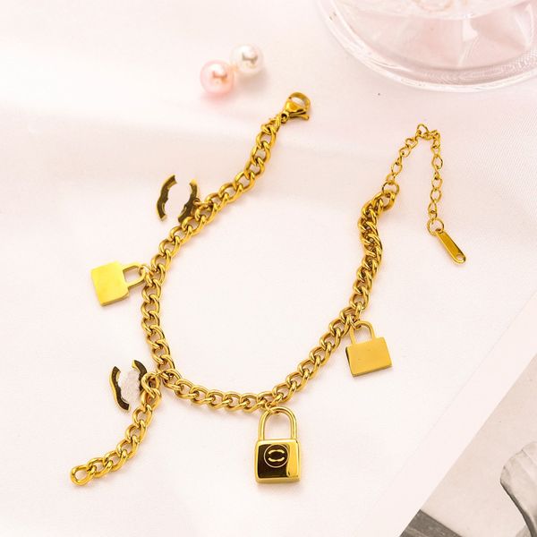 2023 mirror copy bracelet luxury stainless steel charm design bracelet correct logo wedding travel jewelry design for women love gift bracel, Black
2023 mirror copy bracelet luxury stainless steel charm design bracelet correct logo wedding travel jewelry design for women love gift bracel, Black