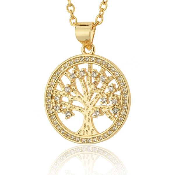 tree of life necklace gold color hollow crystal tree pendant light luxury women jewelry for couple lover fine gifts, Silver
tree of life necklace gold color hollow crystal tree pendant light luxury women jewelry for couple lover fine gifts, Silver