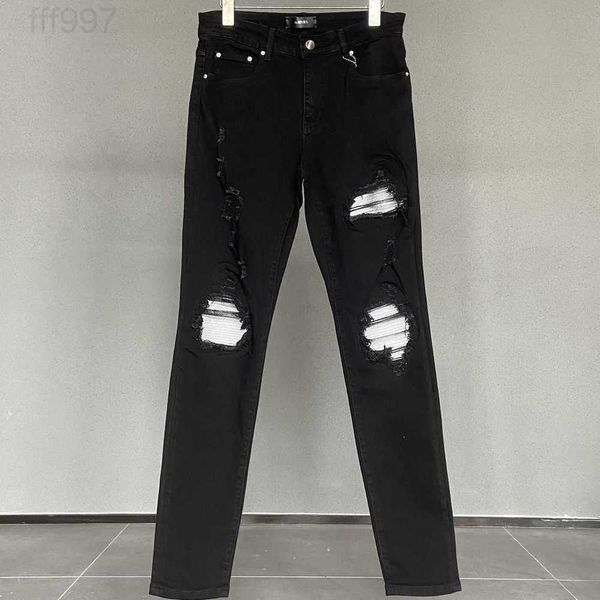 men's jeans amirs designer fashion pants cool stylish leisure ripped brand high street elastic slim fit black washed hole white cloth p, Blue
men's jeans amirs designer fashion pants cool stylish leisure ripped brand high street elastic slim fit black washed hole white cloth p, Blue
