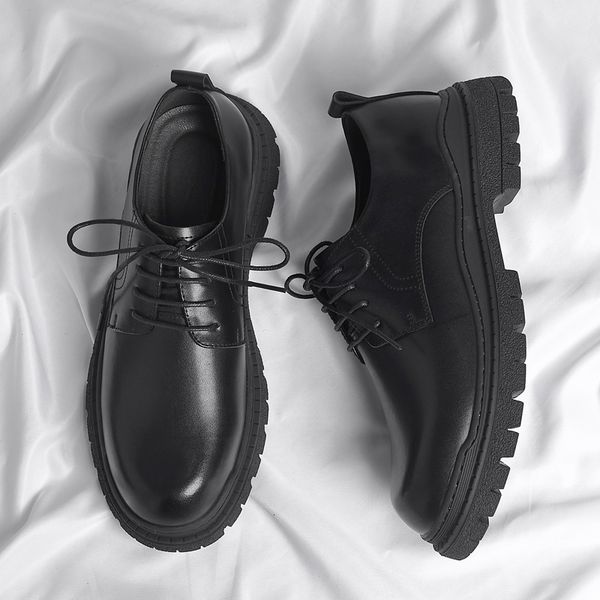 dress shoes men's genuine leathe oxford comfortable originals lace up formal business casual daily derby for male fasdw 230718, Black
dress shoes men's genuine leathe oxford comfortable originals lace up formal business casual daily derby for male fasdw 230718, Black