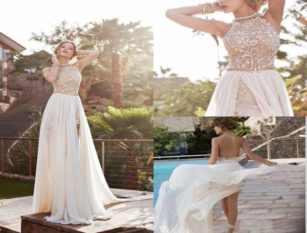 vintage 2020 julie vino summer beach aline lace wedding dresses new halter backless lace high split chiffon bridal gowns5438492, White
vintage 2020 julie vino summer beach aline lace wedding dresses new halter backless lace high split chiffon bridal gowns5438492, White