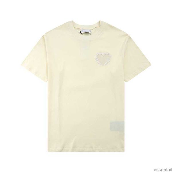paris designer amis t shirt tshirts 2023 new embroidery letter pure cotton short sleeves men women luxury clothing fashion casual t shirt u8, White;black
paris designer amis t shirt tshirts 2023 new embroidery letter pure cotton short sleeves men women luxury clothing fashion casual t shirt u8, White;black
