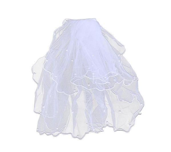 bridal veils flower kids girl mantilla two layers wedding communion with comb bead veil white4693745, Black
bridal veils flower kids girl mantilla two layers wedding communion with comb bead veil white4693745, Black