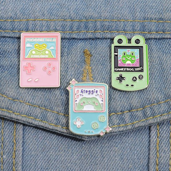 frog game enamel pins froggie pals custom brooches lapel badges animal funny jewelry gift for kids friends, Blue
frog game enamel pins froggie pals custom brooches lapel badges animal funny jewelry gift for kids friends, Blue