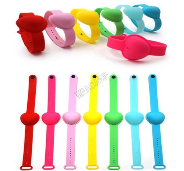 nowash hand sanitizer wrist bracelet silicone sanitizer heart shape gel alcohol degerming wristband dispensing wearable sanitizer8972347, Red;brown
nowash hand sanitizer wrist bracelet silicone sanitizer heart shape gel alcohol degerming wristband dispensing wearable sanitizer8972347, Red;brown