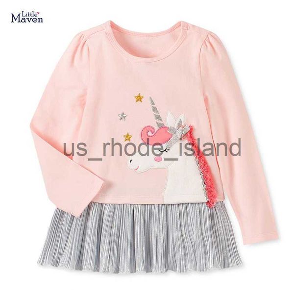 t-shirts little maven baby girls long sleeves dress spring and autumn for new year vestidos childrens clothes cotton for kids 2-7 x0628, Blue
t-shirts little maven baby girls long sleeves dress spring and autumn for new year vestidos childrens clothes cotton for kids 2-7 x0628, Blue