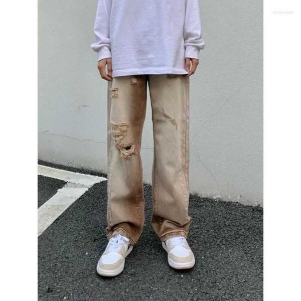men's jeans y2k retro high street heavy industry drill ins tide europe and the united states hip-hop loose straight trousers 2gy5k, Blue
men's jeans y2k retro high street heavy industry drill ins tide europe and the united states hip-hop loose straight trousers 2gy5k, Blue