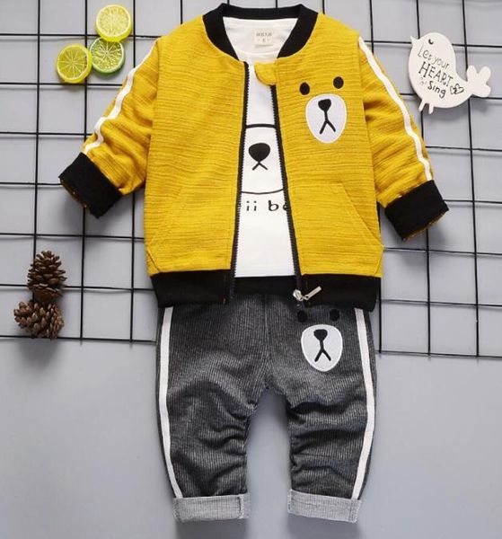 children boy clothes 3pcs tracksuit for boys sport hooded coat pants cartoon bear baby suit baby clothing set8666366, White
children boy clothes 3pcs tracksuit for boys sport hooded coat pants cartoon bear baby suit baby clothing set8666366, White