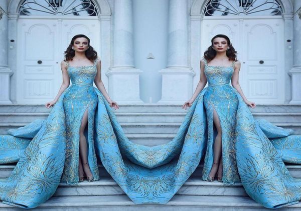 custom made prom dress square neck side split gold sequins satin evening party dresses with detachable train2087589, Black
custom made prom dress square neck side split gold sequins satin evening party dresses with detachable train2087589, Black
