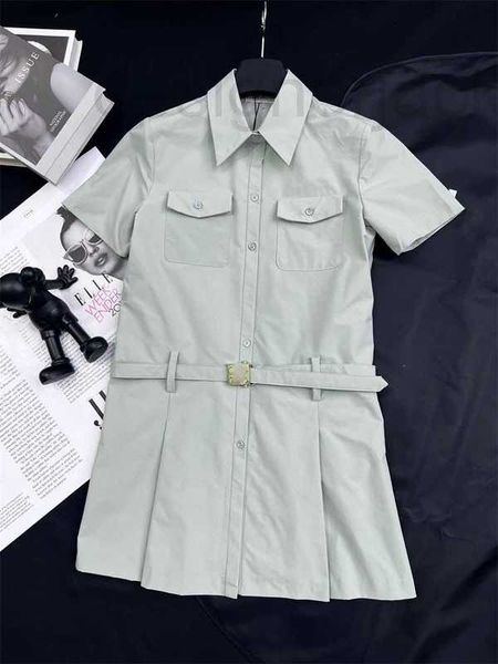 basic & casual dresses designer summer new celebrity style sweet letter metal buckle belt decoration shirt dress for women q2rq, Black;gray
basic & casual dresses designer summer new celebrity style sweet letter metal buckle belt decoration shirt dress for women q2rq, Black;gray