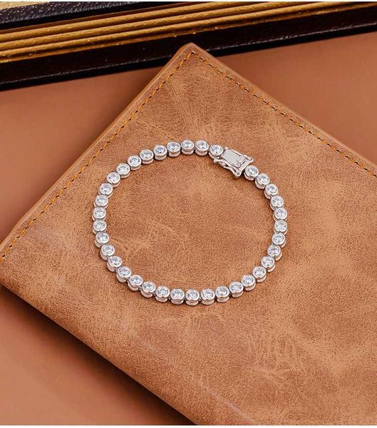 selling 14k real gold custom 3mm moissanite tennis chain in bezel setting, Silver
selling 14k real gold custom 3mm moissanite tennis chain in bezel setting, Silver