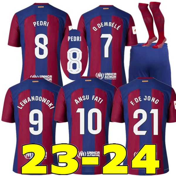 23/24 lewandowski ansu fati soccer jerseys 2023 ferran r. araujo christensen o. dembele pedri memphis dest gavi maillots football shirt, White;black
23/24 lewandowski ansu fati soccer jerseys 2023 ferran r. araujo christensen o. dembele pedri memphis dest gavi maillots football shirt, White;black