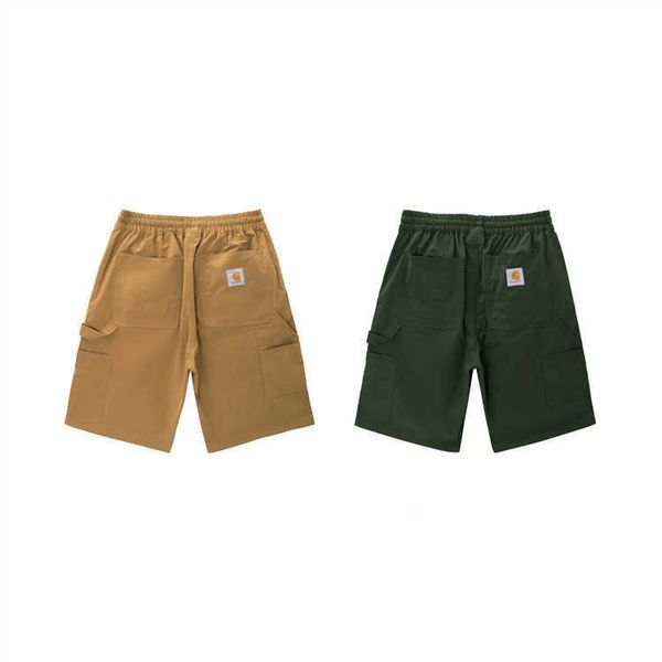 fashion men's and women's shorts tooling brand carhart trendy canvas lycra cotton overalls pocket badge cropped pants american cas, White;black
fashion men's and women's shorts tooling brand carhart trendy canvas lycra cotton overalls pocket badge cropped pants american cas, White;black