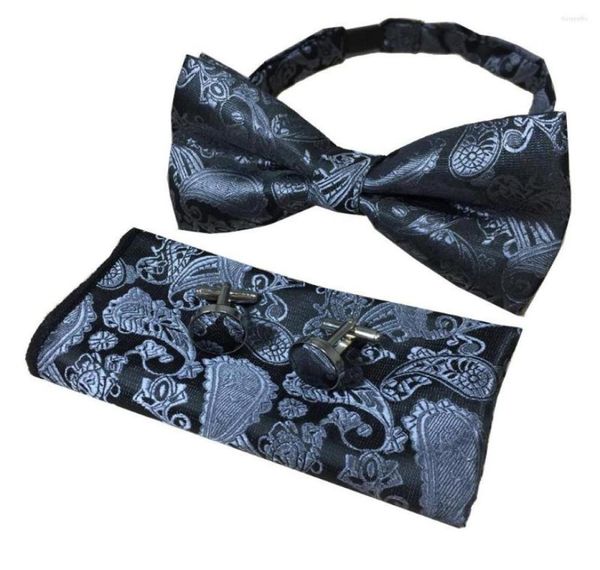 bow ties hisuma men jacquard arrow paisley cufflinks tie 4pcs groom wedding party necktie pocket square handkerchief hanky bowtie 6186744, Black;gray
bow ties hisuma men jacquard arrow paisley cufflinks tie 4pcs groom wedding party necktie pocket square handkerchief hanky bowtie 6186744, Black;gray