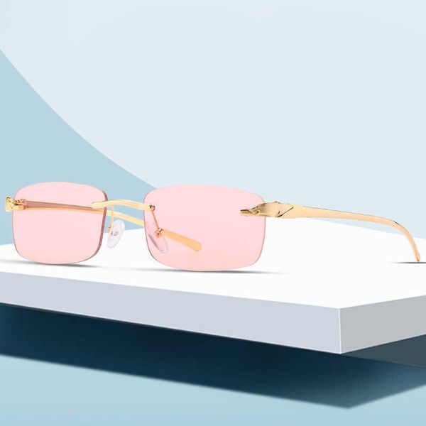 wholesale of new leopard head rimless 2070 versatile small frame sunglasses ins fashionable sunglasses, White;black
wholesale of new leopard head rimless 2070 versatile small frame sunglasses ins fashionable sunglasses, White;black