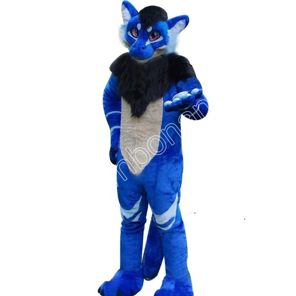 blue husky fox mid length fur mascot costume walking halloween christmas outfit party costumes, Red;yellow
blue husky fox mid length fur mascot costume walking halloween christmas outfit party costumes, Red;yellow