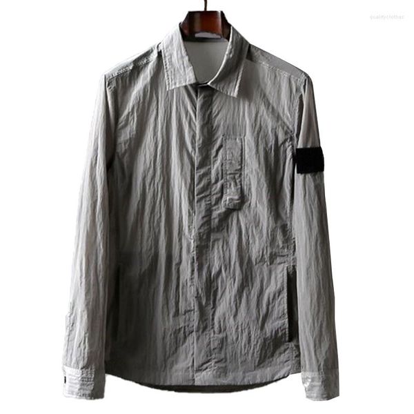men's jackets men's spring and summer male metal nylon jacket compass armband thin casual coat, Black;brown
men's jackets men's spring and summer male metal nylon jacket compass armband thin casual coat, Black;brown