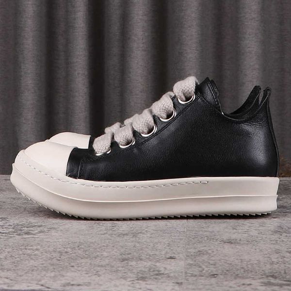 2022s casual men's shoes rick genuine leather thick bottom nverted triangle shoes for women male sneakers jumbo shoeslace owens men sne
2022s casual men's shoes rick genuine leather thick bottom nverted triangle shoes for women male sneakers jumbo shoeslace owens men sne