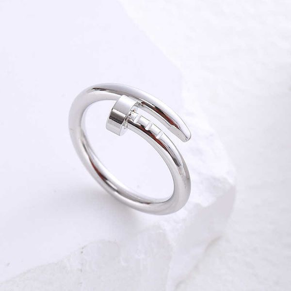 internet celebrity korean version carti nail ring for women stainless steel simple and high-end cold indifferent style personalized fashion, Silver
internet celebrity korean version carti nail ring for women stainless steel simple and high-end cold indifferent style personalized fashion, Silver