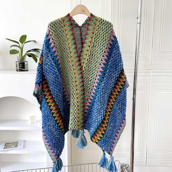 lijiang yunnan ethnic style shawl female tourism pgraphy knitted shawl blanket cloak wrapped with scarf cloakm4ch, Red;brown
lijiang yunnan ethnic style shawl female tourism pgraphy knitted shawl blanket cloak wrapped with scarf cloakm4ch, Red;brown