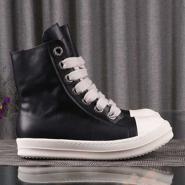 high rick casual shoes for men's board shoes ro owens dark women's ankle boots, Black
high rick casual shoes for men's board shoes ro owens dark women's ankle boots, Black