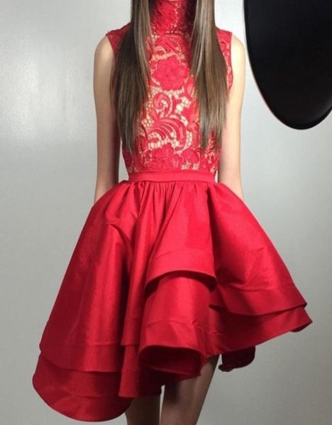 michael costello cocktail dresses high neck short prom party gowns lace satin red ivory custom made plus size asymmetrical tiers g4283218, Black
michael costello cocktail dresses high neck short prom party gowns lace satin red ivory custom made plus size asymmetrical tiers g4283218, Black