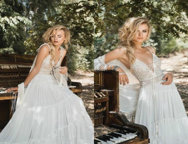 2018 inbal raviv bohemian beach wedding dresses with wrap jacket modest spaghetti vintage crochet lace chiffon holiday bridal dres4665881, White
2018 inbal raviv bohemian beach wedding dresses with wrap jacket modest spaghetti vintage crochet lace chiffon holiday bridal dres4665881, White