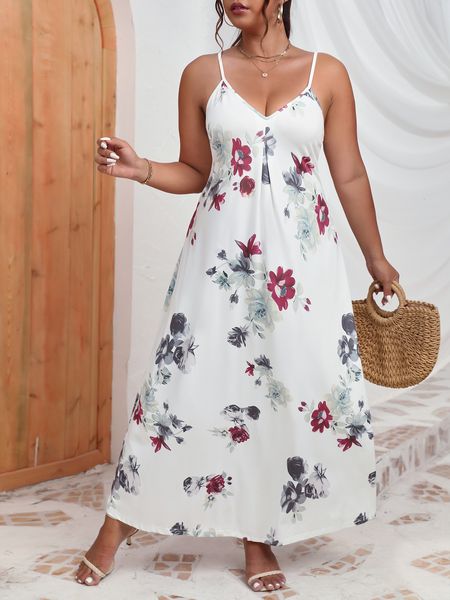 plus size dresses finjani floral print cami dress size prarty dresse loose vneck hem long summer for women 2023 230627, Black
plus size dresses finjani floral print cami dress size prarty dresse loose vneck hem long summer for women 2023 230627, Black