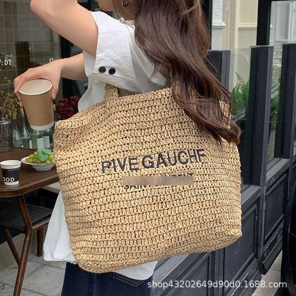 fashionable large capacity single shoulder straw woven bag new summer niche french straw woven bag seaside vacation beach bag
fashionable large capacity single shoulder straw woven bag new summer niche french straw woven bag seaside vacation beach bag