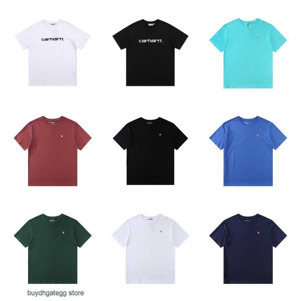 ybba fashion men's and women's t-shirt tooling brand carhart new classic gold label embroidery short sleeve summer style relaxed c, White;black
ybba fashion men's and women's t-shirt tooling brand carhart new classic gold label embroidery short sleeve summer style relaxed c, White;black