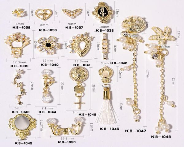 10 pcs shiny zircon pearl pendant 3d nail art decoration luxury chain bracelet wedding alloy jewelry manicure design accessories1418044, Silver;gold
10 pcs shiny zircon pearl pendant 3d nail art decoration luxury chain bracelet wedding alloy jewelry manicure design accessories1418044, Silver;gold