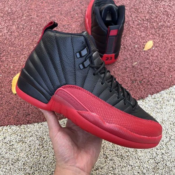 with box 12s basketball shoes designer jumpman 12 xii flu game black varsity red men's sneakers the lifestyle casual
with box 12s basketball shoes designer jumpman 12 xii flu game black varsity red men's sneakers the lifestyle casual
