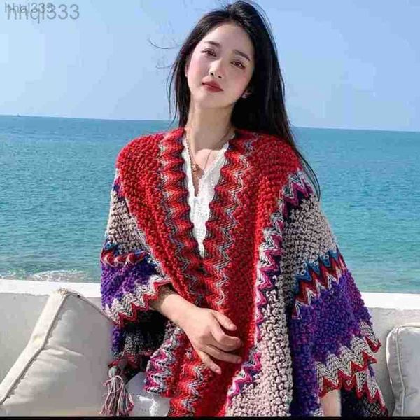 ethnic style xinjiang tibet tourism pgraph big cape female travel lijiang qinghai lake snow mountain cape in yunnan, Red;brown
ethnic style xinjiang tibet tourism pgraph big cape female travel lijiang qinghai lake snow mountain cape in yunnan, Red;brown