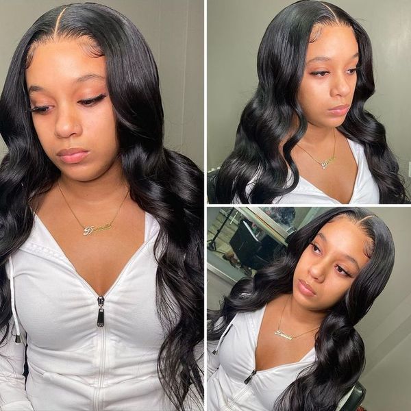 new design body wave lace front wig humain hair t part hd lace frontal wig glueless hd transparent wigs human hair, Black;brown
new design body wave lace front wig humain hair t part hd lace frontal wig glueless hd transparent wigs human hair, Black;brown