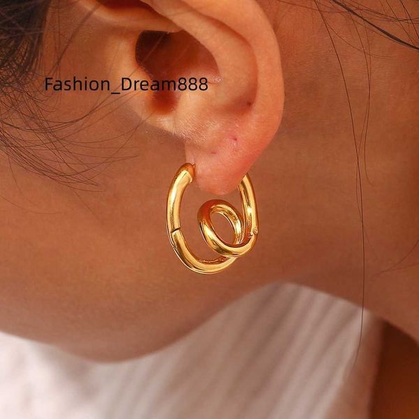 fashion jewelry 2023 winding twisted huggies earrings 18k gold plated stainless steel jewelry, Silver
fashion jewelry 2023 winding twisted huggies earrings 18k gold plated stainless steel jewelry, Silver
