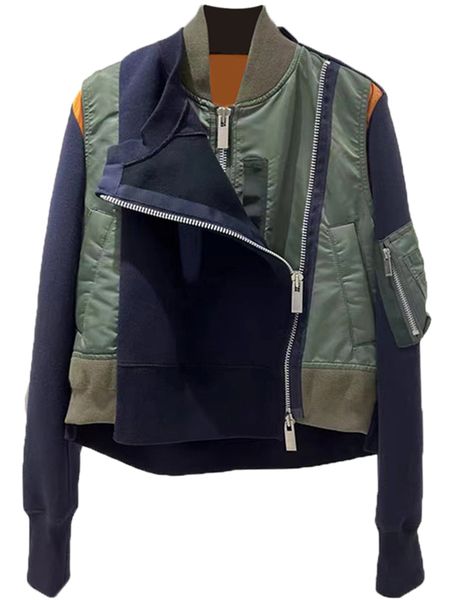 men's sweaters fashion fake two patchwork design cargo coat women's loose oneck long sleeve jacket female 2023 spring 230628, White;black
men's sweaters fashion fake two patchwork design cargo coat women's loose oneck long sleeve jacket female 2023 spring 230628, White;black