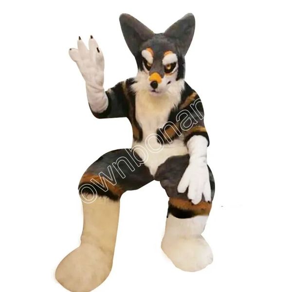 mid-length fur husky fox mascot costume walking halloween christmas large event set party, Red;yellow
mid-length fur husky fox mascot costume walking halloween christmas large event set party, Red;yellow