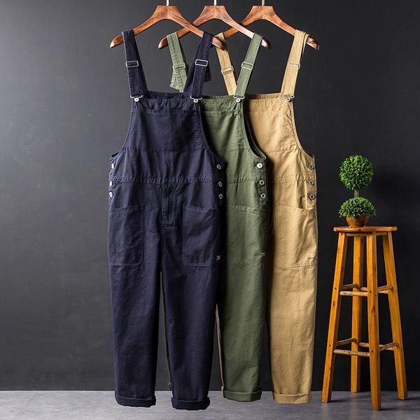 men's jeans retro work suit jumpsuit couple loose fitting straight pants large pocket thick casual overalls men onepiece suspenders tro, Blue
men's jeans retro work suit jumpsuit couple loose fitting straight pants large pocket thick casual overalls men onepiece suspenders tro, Blue