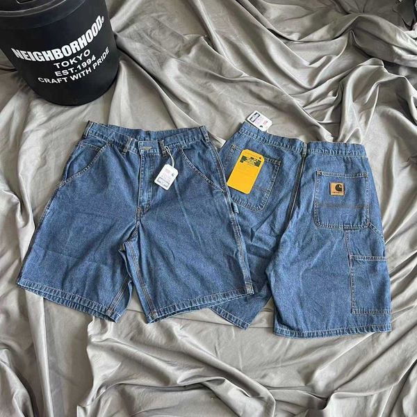men's jeans carhart b288 washed overalls jeans shorts cropped pants for men and women in summer ycm0, Blue
men's jeans carhart b288 washed overalls jeans shorts cropped pants for men and women in summer ycm0, Blue
