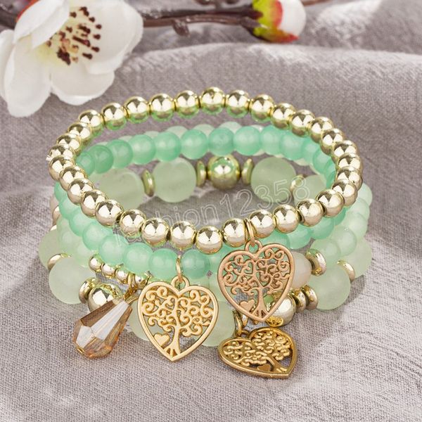 ethnic bohemian crystal beads strand bracelets for women girls new tree of life elastic rope bracelet pulseira feminina, Golden;silver
ethnic bohemian crystal beads strand bracelets for women girls new tree of life elastic rope bracelet pulseira feminina, Golden;silver