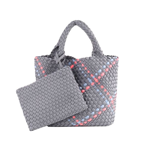 new woven shoulder bag handheld women's bag large diving fashion artificial weaving shopping bag
new woven shoulder bag handheld women's bag large diving fashion artificial weaving shopping bag
