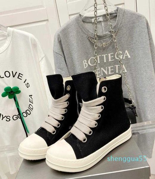 designer owen rick man boots women canvas flat high shoes black lace up leather shoe rubber sole genuine pentagram shoelace creamy sole 46 s
designer owen rick man boots women canvas flat high shoes black lace up leather shoe rubber sole genuine pentagram shoelace creamy sole 46 s