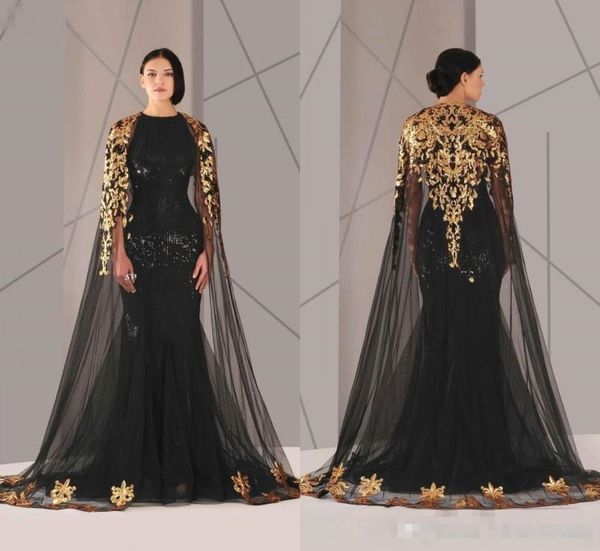formal mermaid evening dresses with cape arabic kaftan abaya moroccan gold lace applique wrap evening gown celebrity red carpet dr3738251, Black;red
formal mermaid evening dresses with cape arabic kaftan abaya moroccan gold lace applique wrap evening gown celebrity red carpet dr3738251, Black;red