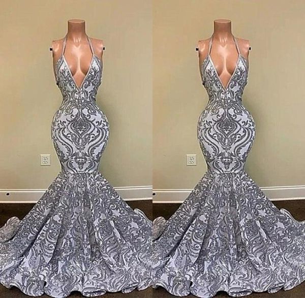 2022 gorgeous silver mermaid prom dresses spaghetti straps vneck appliques lace backless evening gowns bc13118 b0417q5233771, Black
2022 gorgeous silver mermaid prom dresses spaghetti straps vneck appliques lace backless evening gowns bc13118 b0417q5233771, Black
