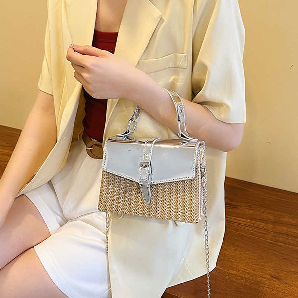 this year's popular bag weaving leisure new summer chain niche one shoulder fashion internet celebrity small square bag
this year's popular bag weaving leisure new summer chain niche one shoulder fashion internet celebrity small square bag